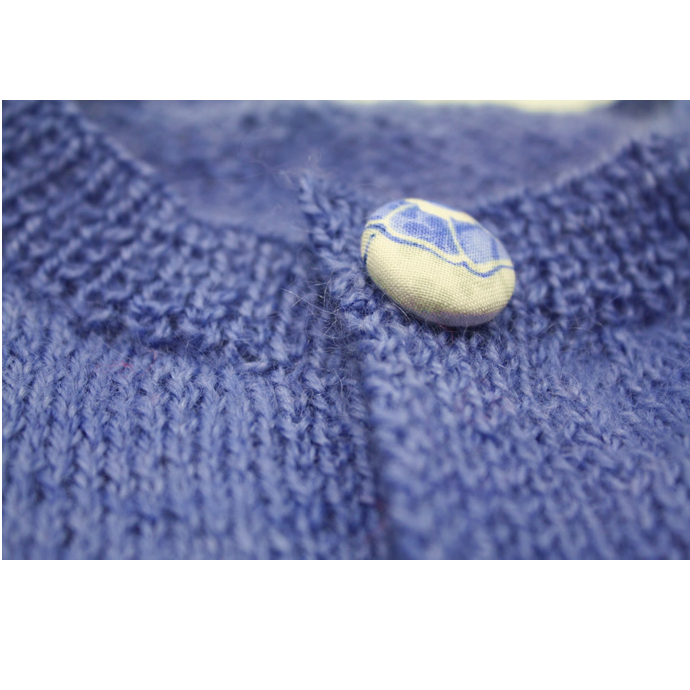 Strand Classic Cardigan Blue