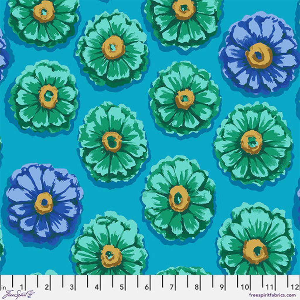 Kaffe Fassett Zinnia Teal